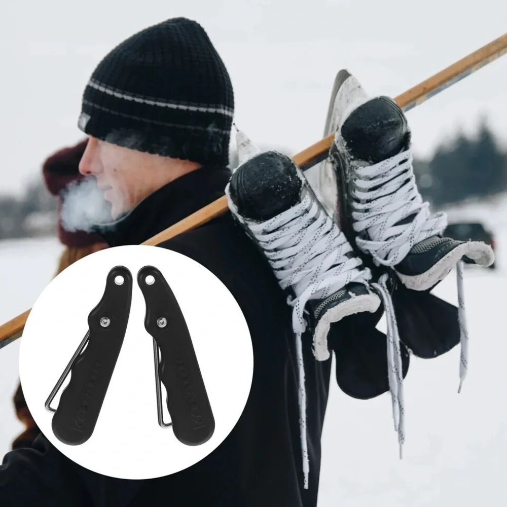 Lace Ice Skate Tightener Puller Hockey Tool Shoe Skating Key Shoes Skates Fold
